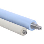 Roller Rolls Butadiene Nitrile Rubber Roller Black Yellow Green Red Customize Oem Color Printing Material